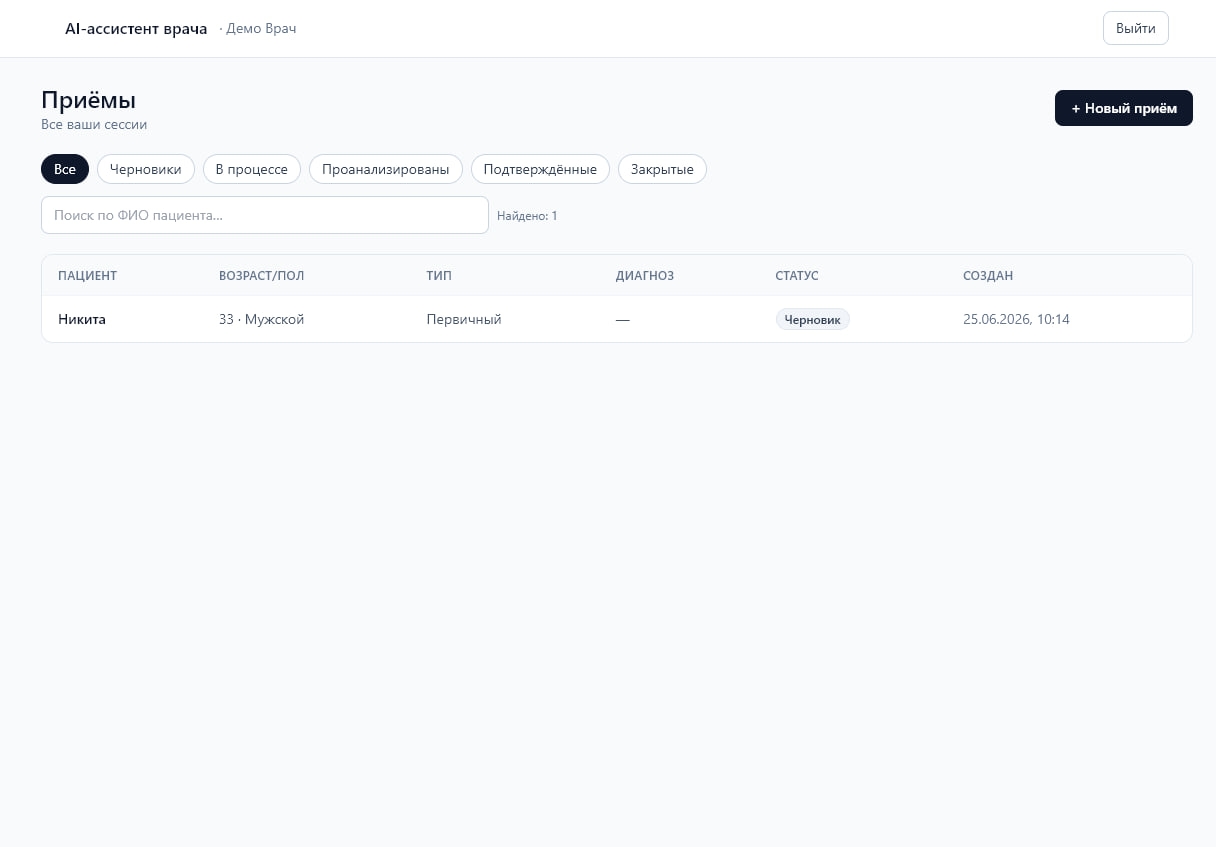 AI Med: ИИ-помощник врача